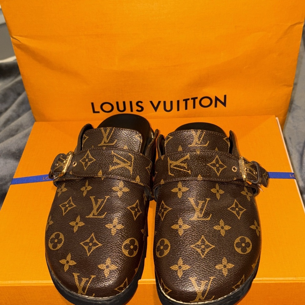 Louis Vuitton Brown Kids Shoes